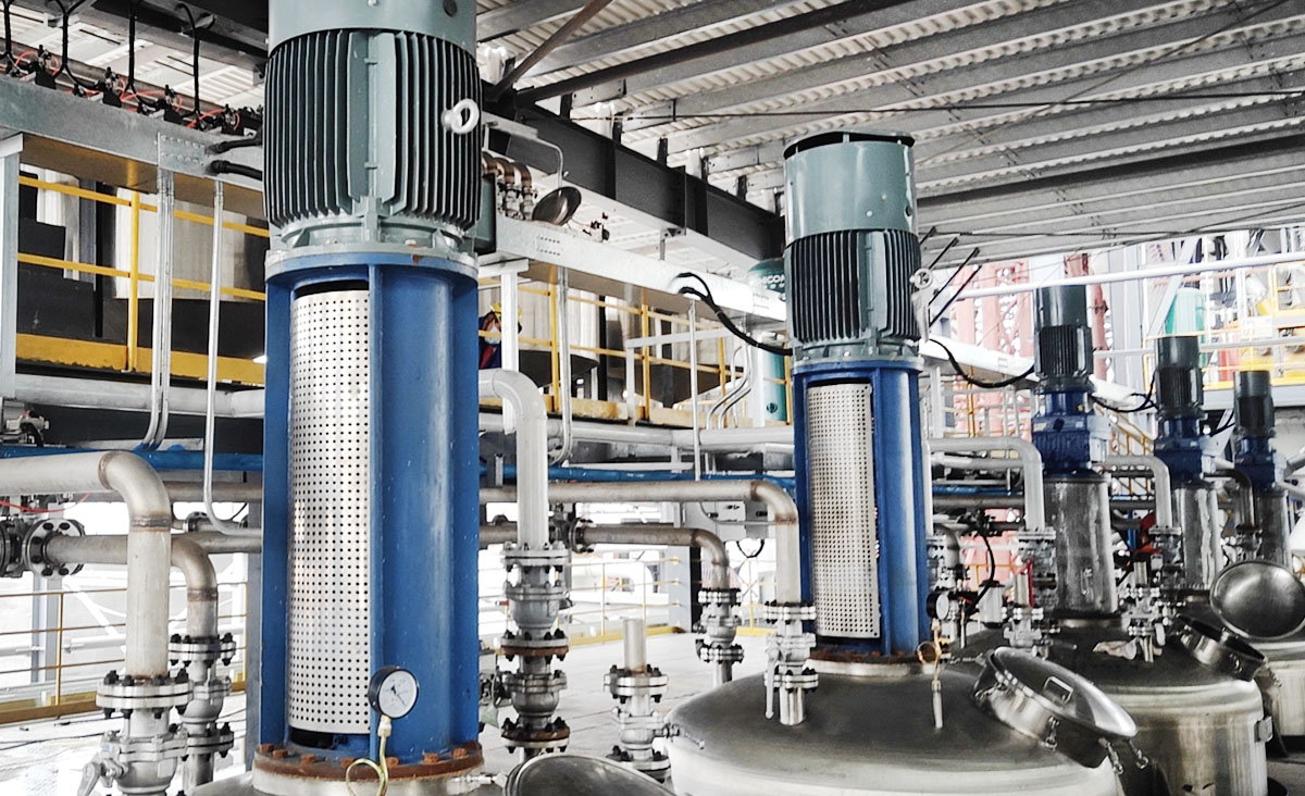 防水涂料生產線控制系統(tǒng)