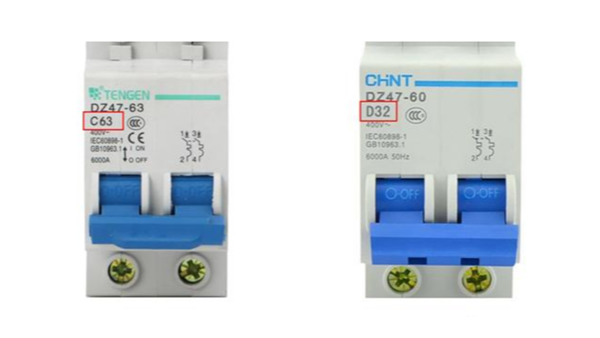 空氣開關(guān)C型與D型如何選擇？