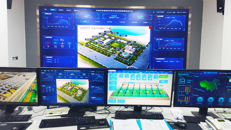 自來水廠智能化改造工程 實現(xiàn)水廠設(shè)備遠程自動化控制